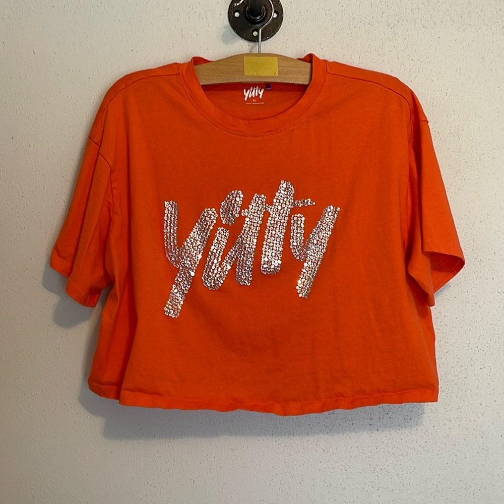 YITTY Bling Crop Top